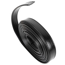 1 Rotolo 3 M Pelle PU Borsa Portamonete Fascia Orlo Doppio Lato