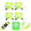 1 Set Cinghia Regolabile Per Bagaglio Con Etichette Identificative 3