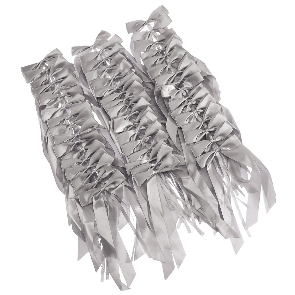 50 Sztuk Satynowej WstążKi Z Motywem BawełNianych PłAtkóW ŚNiegu-image