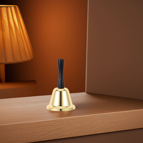 Golden Hand Bell Con , Campana Acciaio Per Eventi 2