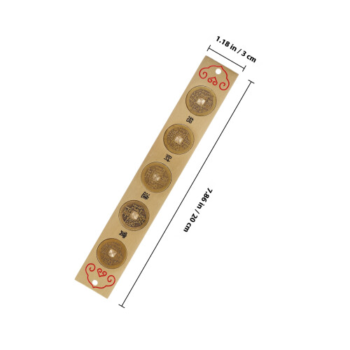 Régua De Latão Com Moedas Do Para Decoração E Medição 1