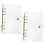2 Pcs Capa De Caderno Transparente Reutilizável Para Escritório E Casa 3