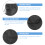 Casco Nero Con Coulisse Per Conservazione E Trasporto 8