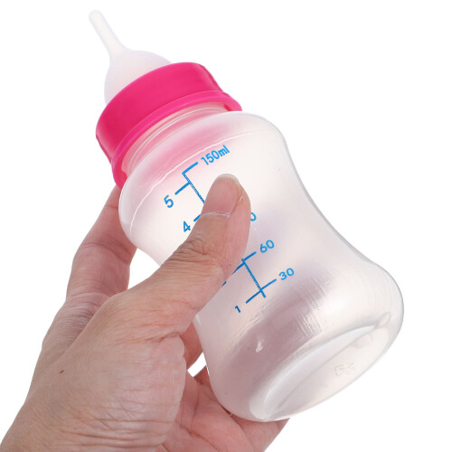 Pet Feeding-Bottle Silicone Para Com 4 Escovas (150Ml) 1