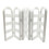 1Earring Holder Organizer Stand Wit Compact En Stofvrij Sieraden 1