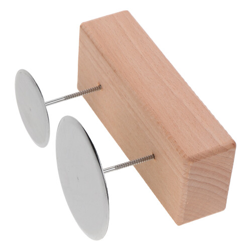Conjunto De Suporte De Madeira Para Flor De E Base De Exibição 2