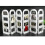 1Earring Holder Organizer Stand Wit Compact En Stofvrij Sieraden 2