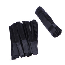 100 Unidades De Nylon Para Organização De (Preto)