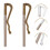 2St Compacte Metalen Geldclips Cheques En Creditkaarthouder 3
