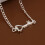 Bracelete De Prata Com Chave E Extensor Para 7