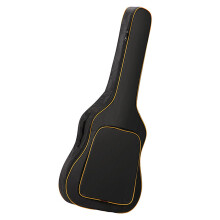 Guitar Backpack Case Waterproof Oxford Cloth Shoulder Bag 0.19-Inch Thick Padding Large Capacity Black