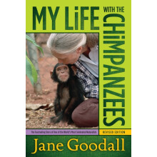 My Life with the Chimpanzees by Jane Goodall Paperback Book