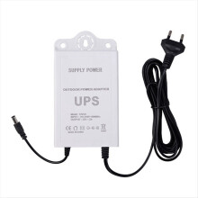 12V-2A Unterbrechungsfreie Stromversorgung für WiFi-Modem-Router Sicherheitskamera Mini-USV-Batterie-Backup-Schutz EU-STECKER