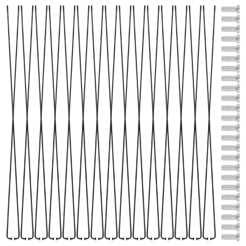 36 Unidades 14G J Bend Radios 287 Mm Para