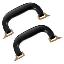 2Pcs Pu Faux Handbag Handles For Diy Bag Replacement