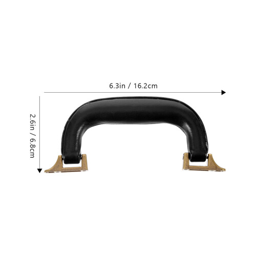 2Pcs Pu Handbag Handles Replacement For Diy Bag Making 1