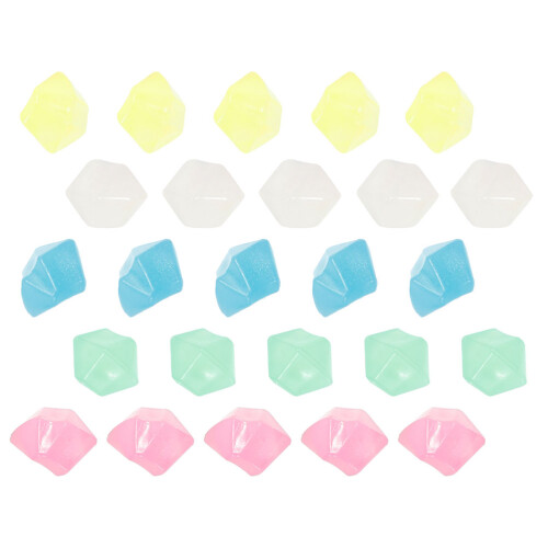 100Pcs Luminosa Resina Acessório Para
