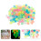 100Pcs Luminosa Resina Acessório Para 10