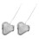 2Pcs Stainless Steel Heart Shape Tea Filters Kitchen Accessory 7