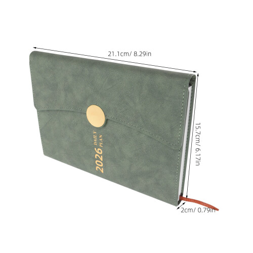 De Anotações A5 Com Capa Pu E Mensal 1