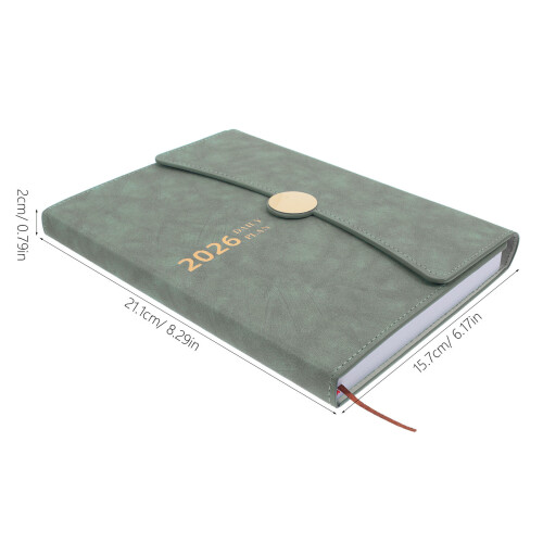 De Anotações A5 Com Capa Pu E Mensal 2