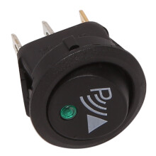 Interruttore a bilanciere rotondo a 3 pin / sensore di parcheggio anteriore e posteriore