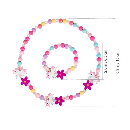 Conjunto De De Com De Unicórnio Para Crianças 1