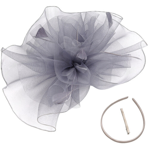 Fascinator Com Presilha E Véu Para 1