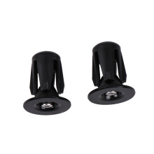 Par De Alumínio Para Guidão M4X34Mm 22~24Mm Preto