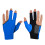 De 3 Dedos Anti-Derrapante Para Bilhar E Sinuca M Azul 3