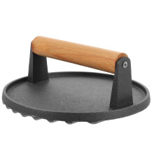1Praktische Gietijzeren Vleespers Voor Burgers En