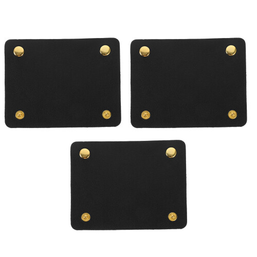 3Pcs Capas De Couro Portáteis Para Acessórios Protetores 2