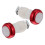 2Pcs Punho Com Led Para Guidão De Luminosa Segurança 5