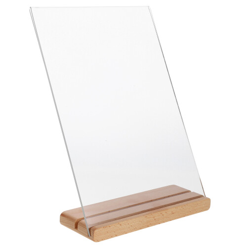 Suporte Para Sinalização Expositor Porta-Folhetos Menu 1