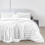 Big Cord Teddy Fleece Warm White Bedding Set Single 3