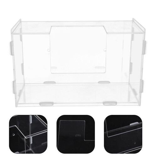 Rabbit Hay Feeder Acrylic Bunny Hay Rack Para Jaula 2