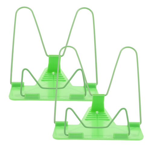 2 Pièces Support De Lecture Réglable Pour Livre Et (Vert)