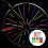 60 Unidades Decorativas Coloridas Para De 8