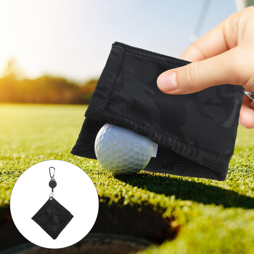 Toalha De Para Bolas De Golfe Reutilizável Portátil 1