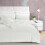 Big Cord Teddy Fleece Warm White Bedding Set King 6