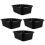 4Pcs Conjunto De Bacias Plásticas Para , Roupa, Pés E Cabelo 10