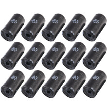 15 Saco Pet Resíduos Descartável Preto
