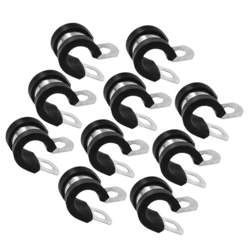 12 Unidades Braçadeira De Tubo E Para De