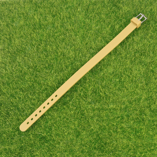 Pulseira De Silicone Simples Para Crianças (Marrom) 2