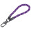Wrist Lanyard Hand Strap Metal Purple 1set 1