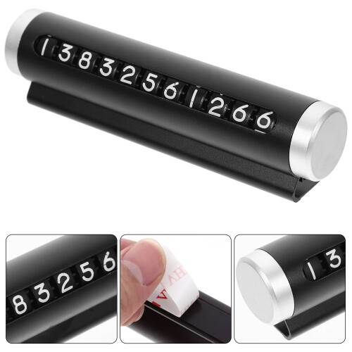 Car Temporary Parking Card Phone Dashboard 2