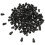100Pcs Black Plastic Cord Locks Multi-Use Drawstring Rope Stoppers 9