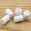 250 Pcs Justerbar Silikon Antislir Spänne För Maskrem (Vit) 6