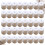 250 Pcs Justerbar Silikon Antislir Spänne För Maskrem (Vit) 5