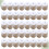 250 Pcs Justerbar Silikon Antislir Spänne För Maskrem (Vit) 2